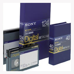 Betacam tapes to digital files
